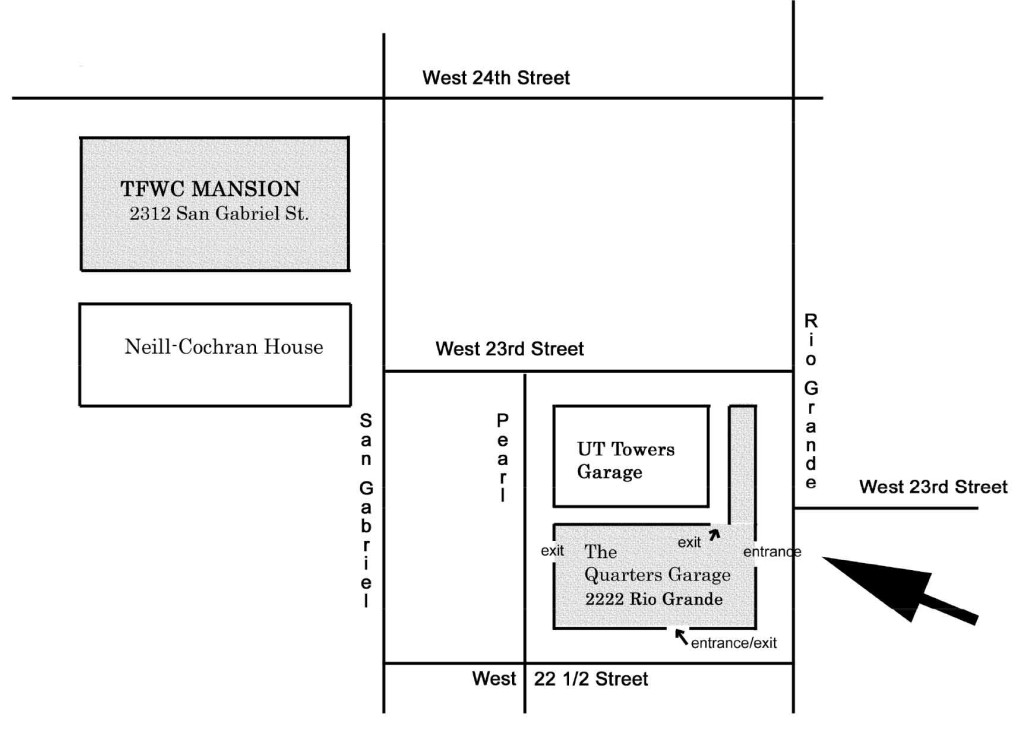 New Garage Parking Map - Austin Swing Syndicate