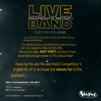 Live Band – Rent Party – May the Fourth Be With You!
